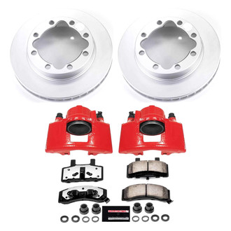 PowerStop® - Z36 Extreme Plain Front Brake Kit with Calipers