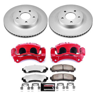 PowerStop® - Z36 Extreme Plain Front Brake Kit with Calipers