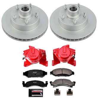 PowerStop® - Z23 Evolution Sport Plain Front Brake Kit with Calipers