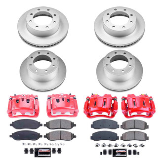 PowerStop® - Z23 Evolution Sport Plain Front and Rear Brake Kit with Calipers