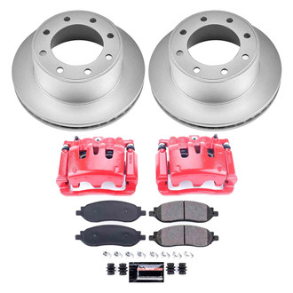 PowerStop® - Z23 Evolution Sport Plain Rear Brake Kit with Calipers