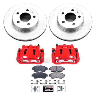 PowerStop® - Z23 Evolution Sport Plain Front Brake Kit with Calipers
