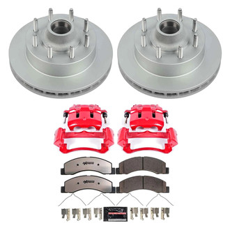 PowerStop® - Z36 Extreme Plain Front Brake Kit with Calipers