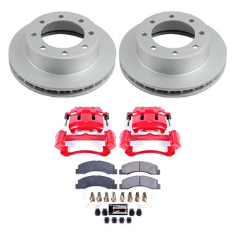 PowerStop® - Z23 Evolution Sport Plain Front Brake Kit with Calipers