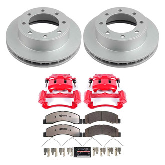 PowerStop® - Z36 Extreme Plain Front Brake Kit with Calipers