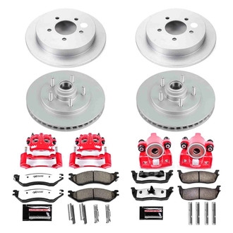 PowerStop® - Z36 Extreme Plain Brake Kit with Calipers