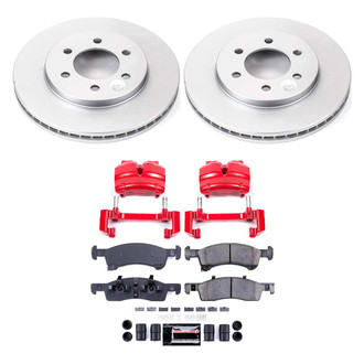 PowerStop® - Z23 Evolution Sport Plain Front Brake Kit with Calipers
