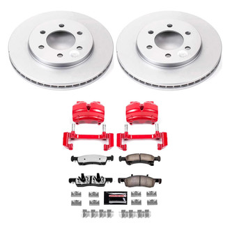 PowerStop® - Z36 Extreme Plain Front Brake Kit with Calipers
