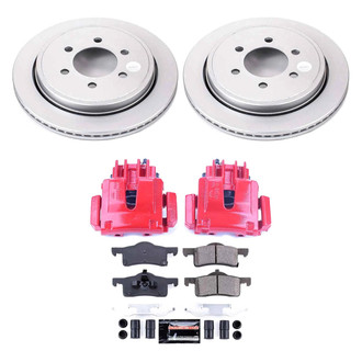 PowerStop® - Z23 Evolution Sport Plain Rear Brake Kit with Calipers