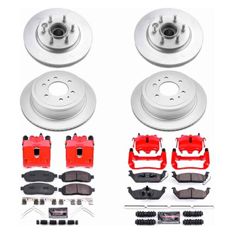 PowerStop® - Z23 Evolution Sport Plain Brake Kit with Calipers