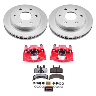 PowerStop® - Z36 Extreme Plain Front Brake Kit with Calipers