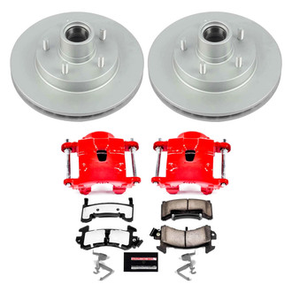 PowerStop® - Z36 Extreme Plain Front Brake Kit with Calipers