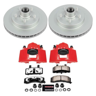 PowerStop® - Z36 Extreme Plain Front Brake Kit with Calipers