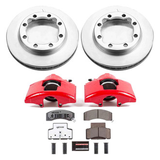 PowerStop® - Z36 Extreme Plain Front Brake Kit with Calipers
