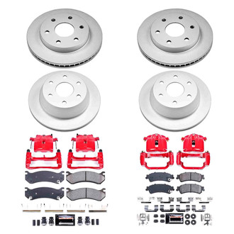 PowerStop® - Z23 Evolution Sport Plain Brake Kit with Calipers