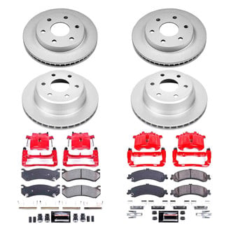PowerStop® - Z23 Evolution Sport Plain Brake Kit with Calipers