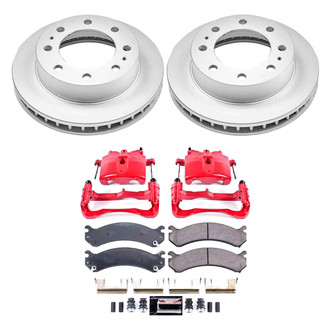 PowerStop® - Z23 Evolution Sport Plain Front Brake Kit with Calipers