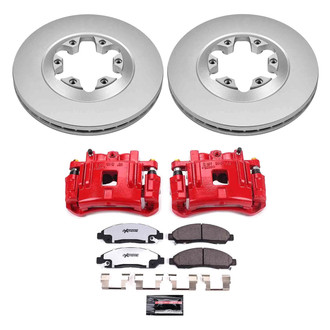 PowerStop® - Z36 Extreme Plain Front Brake Kit with Calipers