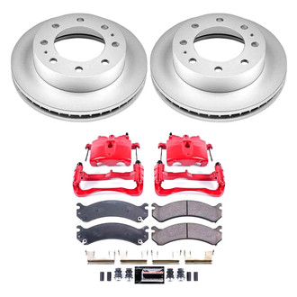 PowerStop® - Z23 Evolution Sport Plain Front Brake Kit with Calipers