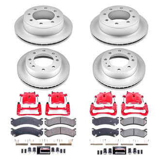 PowerStop® - Z23 Evolution Sport Plain Front and Rear Brake Kit with Calipers