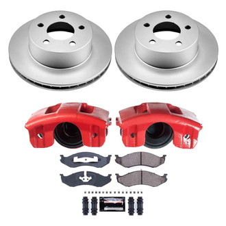PowerStop® - Z23 Evolution Sport Plain Front Brake Kit with Calipers