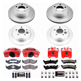 PowerStop® - Z23 Evolution Sport Plain Brake Kit with Calipers