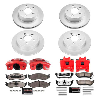 PowerStop® - Z36 Extreme Plain Brake Kit with Calipers