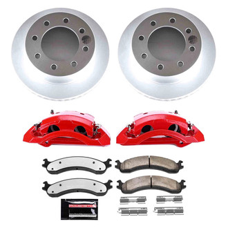 PowerStop® - Z36 Extreme Plain Front Brake Kit with Calipers