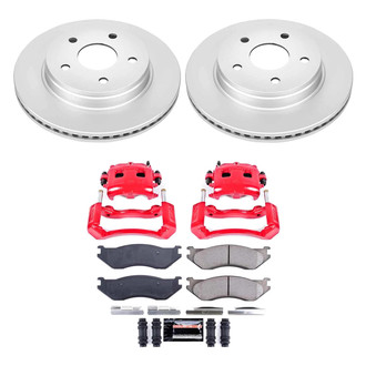 PowerStop® - Z23 Evolution Sport Plain Front Brake Kit with Calipers