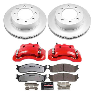 PowerStop® - Z36 Extreme Plain Front Brake Kit with Calipers