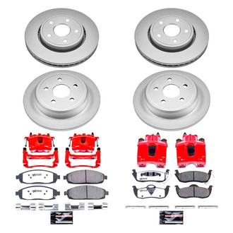 PowerStop® - Z36 Extreme Plain Brake Kit with Calipers
