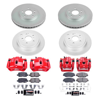 PowerStop® - Z23 Evolution Sport Plain Front and Rear Brake Kit with Calipers