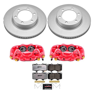 PowerStop® - Z36 Extreme Plain Front Brake Kit with Calipers