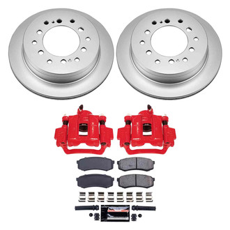 PowerStop® - Z23 Evolution Sport Plain Rear Brake Kit with Calipers