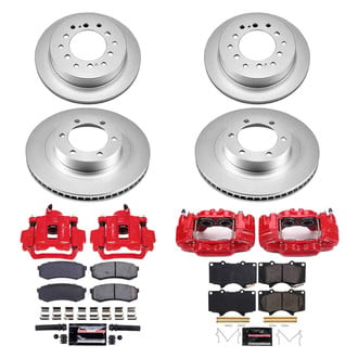 PowerStop® - Z23 Evolution Sport Plain Brake Kit with Calipers