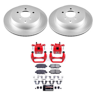 PowerStop® - Z23 Evolution Sport Plain Rear Brake Kit with Calipers