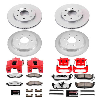 PowerStop® - Z36 Extreme Plain Brake Kit with Calipers