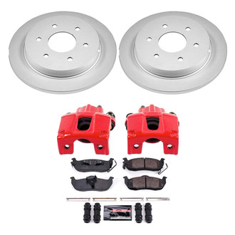 PowerStop® - Z23 Evolution Sport Plain Rear Brake Kit with Calipers