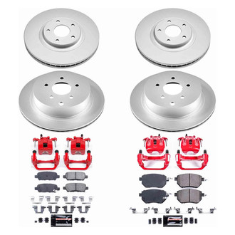 PowerStop® - Z23 Evolution Sport Plain Brake Kit with Calipers