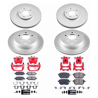 PowerStop® - Z23 Evolution Sport Plain Brake Kit with Calipers