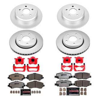 PowerStop® - Z36 Extreme Plain Brake Kit with Calipers