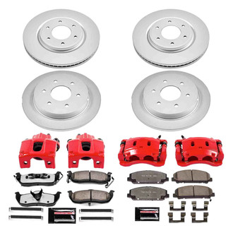 PowerStop® - Z36 Extreme Plain Brake Kit with Calipers