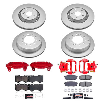 PowerStop® - Z23 Evolution Sport Plain Brake Kit with Calipers