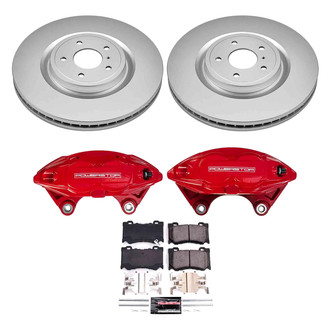 PowerStop® - Z23 Evolution Sport Plain Front Brake Kit with Calipers