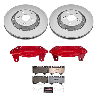PowerStop® - Z36 Extreme Plain Front Brake Kit with Calipers
