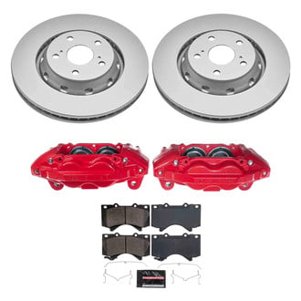PowerStop® - Z23 Evolution Sport Plain Front Brake Kit with Calipers