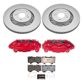 PowerStop® - Z36 Extreme Plain Front Brake Kit with Calipers