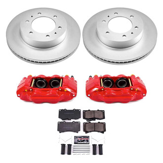 PowerStop® - Z23 Evolution Sport Plain Front Brake Kit with Calipers