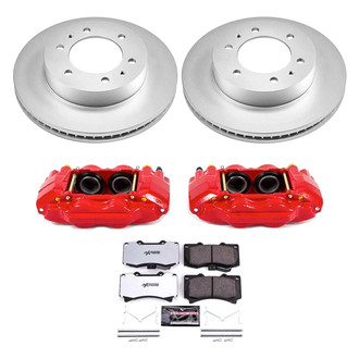 PowerStop® - Z36 Extreme Plain Front Brake Kit with Calipers
