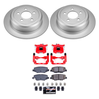 PowerStop® - Z23 Evolution Sport Plain Rear Brake Kit with Calipers